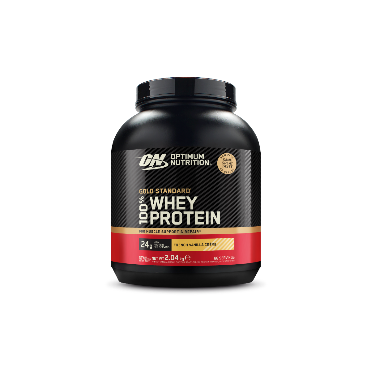 Pudra proteica proteine din zer 100% whey gold standard Crema vanilie, 2.04kg, Optimum Nutrition