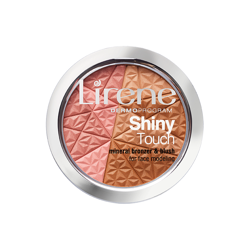 Bronzant mineral si fard de obraz pentru conturul fetei Mineral Powders, 9g, Lirene