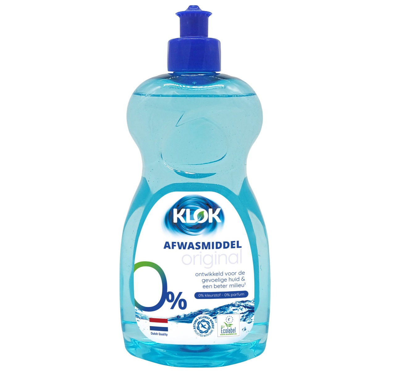 Detergent lichid pentru vase, 500ml, Klok