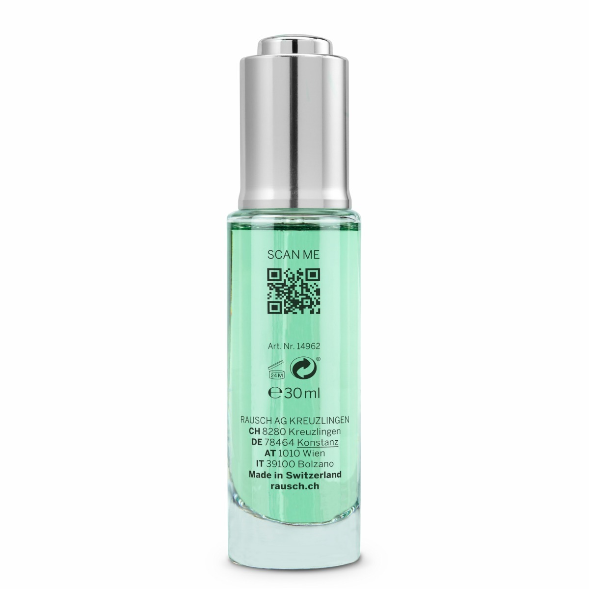 Fluid intensiv pentru scalp cu cafeina si ginseng, 30ml, Rausch