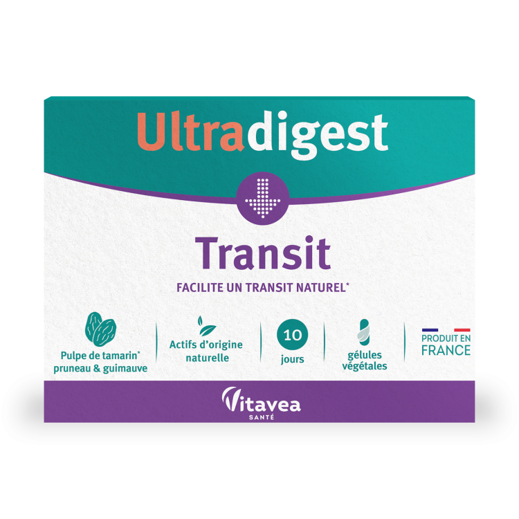 Transit Ultradigest, 10 capsule vegetale, Vitavea