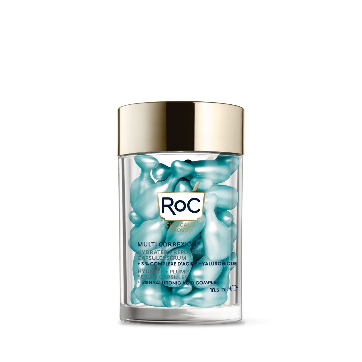Capsule cu ser Multi Correxion Hydrate + Plump, 30 bucati, RoC