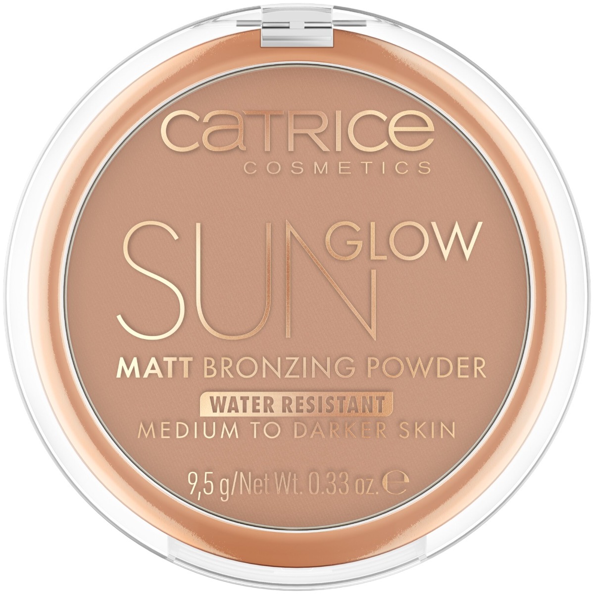 Pudra bronzanta Sun Glow Matt Bronzing Powder 035 - Universal Bronze, 9.5g, Catrice