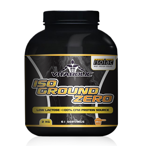 ISO Ground Zero CFM cu aroma White Choco Rasberry, 2kg, Vitabolic