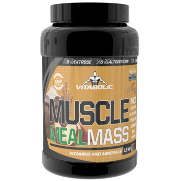 Muscle Meal Mass 1 cu aroma de ciocolata, 500g, Vitabolic