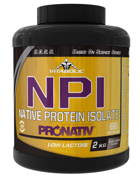 NPI Pronativ cu aroma Black Cookies, 2kg, Vitabolic