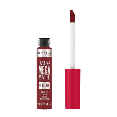 Ruj lichid Lasting Mega Matte 930 Ruby Passion, 7.4ml, Rimmel London 