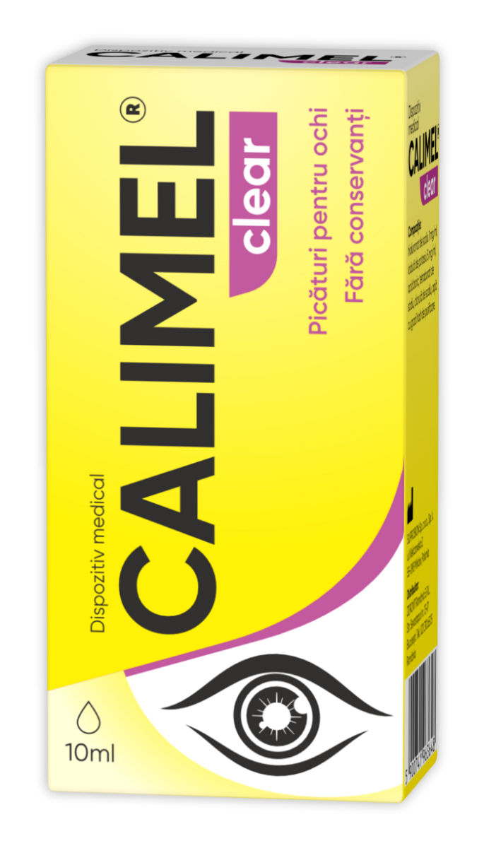 Picaturi pentru ochi Calimel Clear, 10ml, Zdrovit