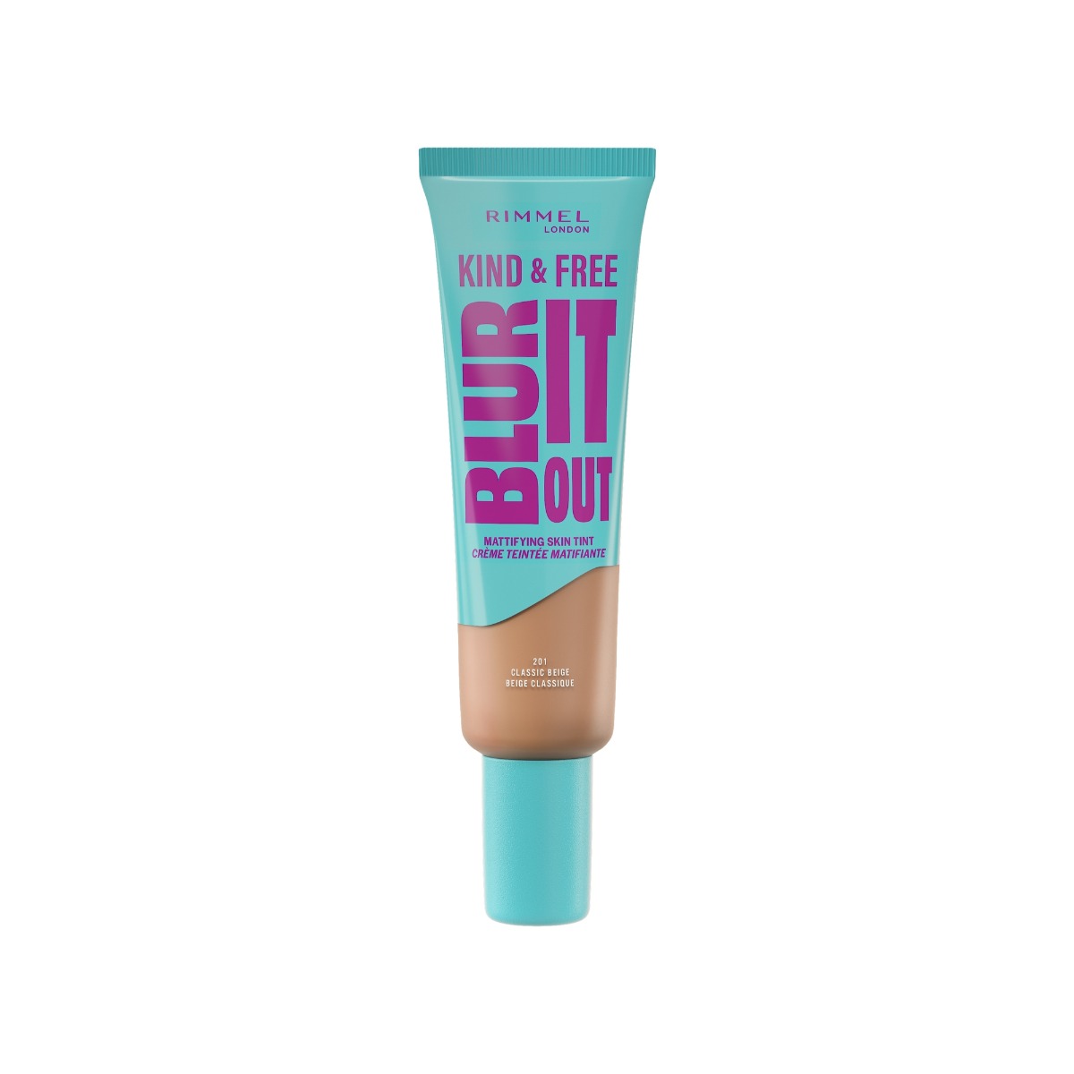 Fond de ten Kind & Free Blur It Out 201 Classic Beige, 30ml, Rimmel London