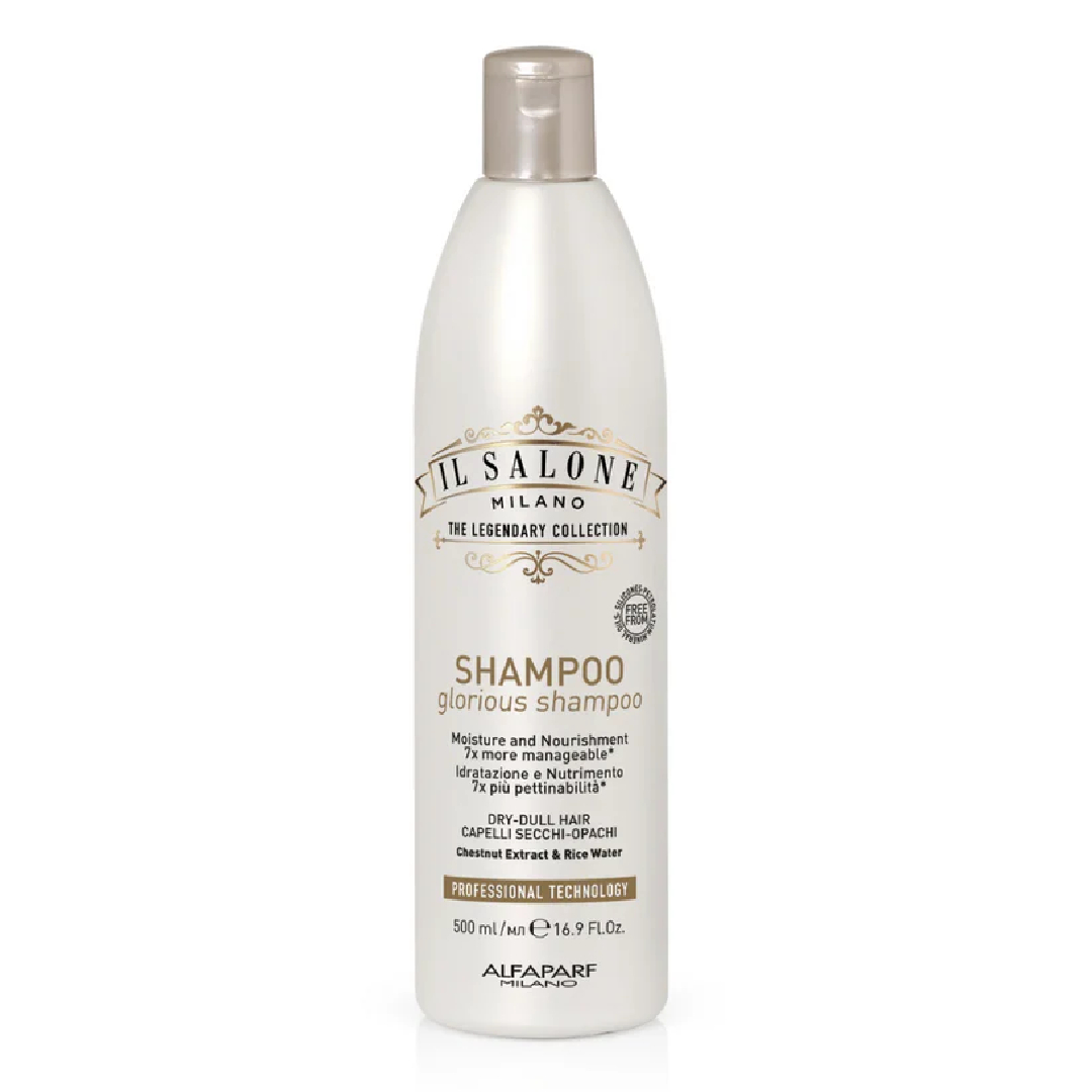 Sampon pentru par uscat si tern Glorious, 500ml, Il Salone Milano