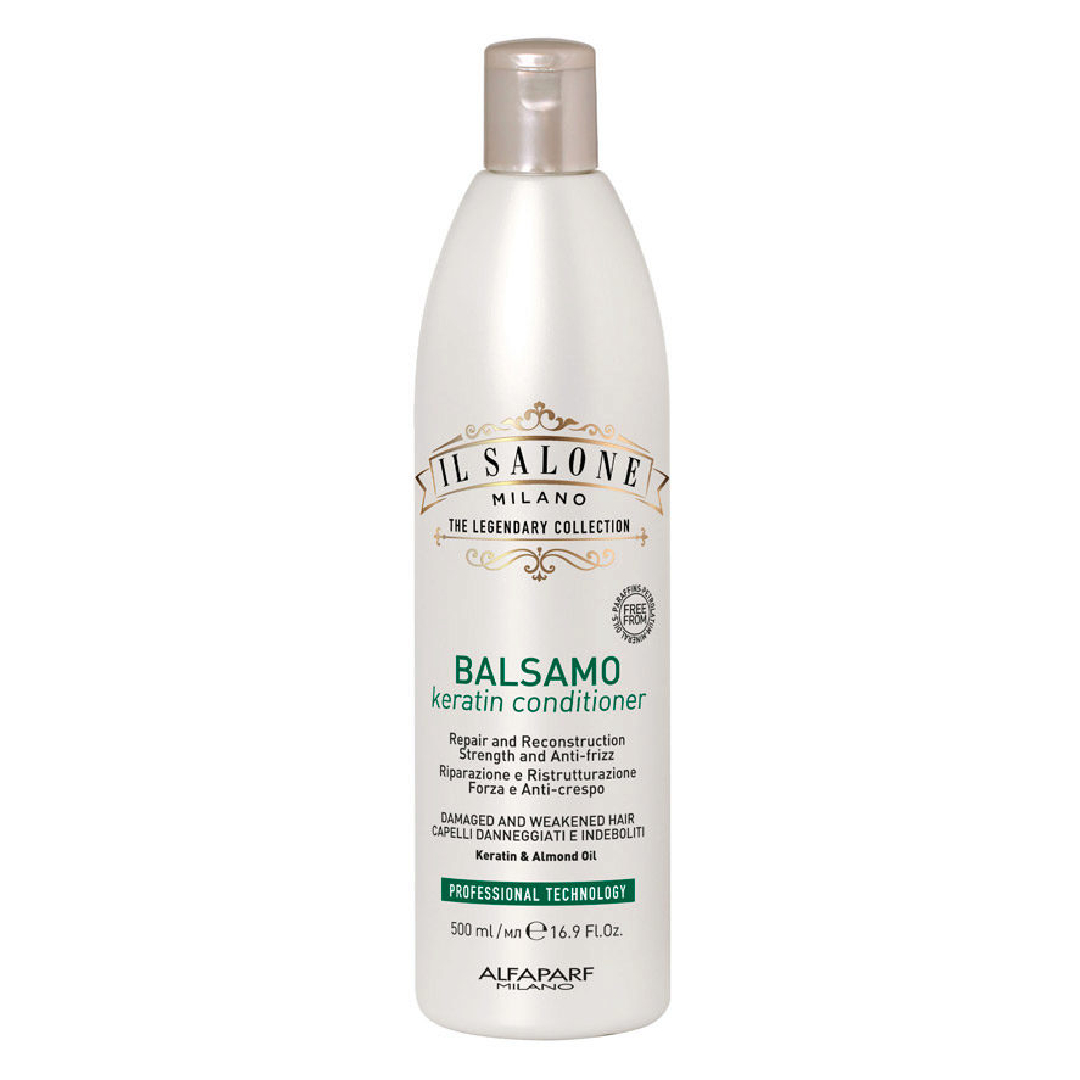 Balsam cu keratina pentru par deteriorat Keratin, 500ml, Il Salone Milano