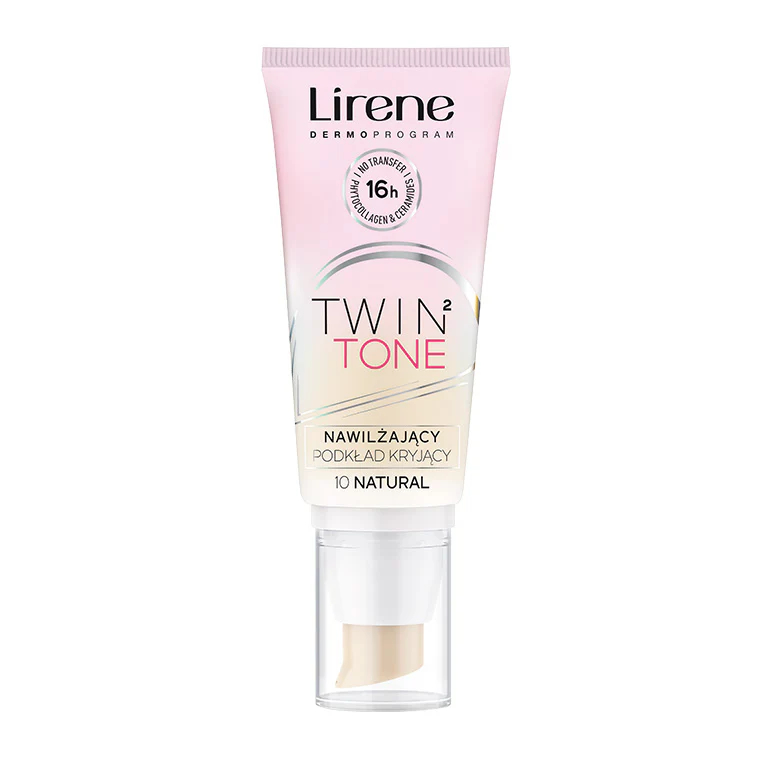 Fond de ten rezistent la transfer 10 Natural Twin 2 Tone, 30ml, Lirene