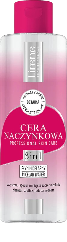Apa micelara 3in1 Redness Control, 200ml, Lirene
