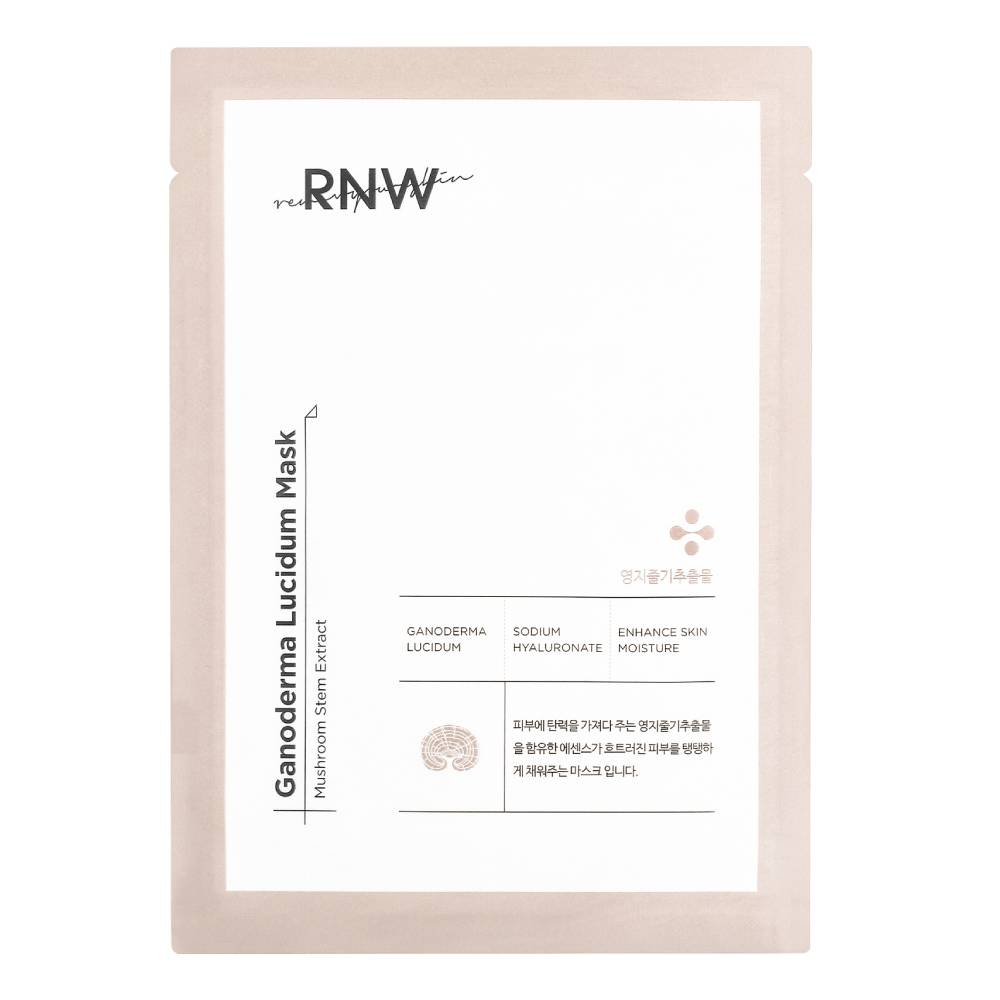 Masca tip servetel pentru stralucire si fermitate Ganoderma Lucidum, 1 bucata, RNW