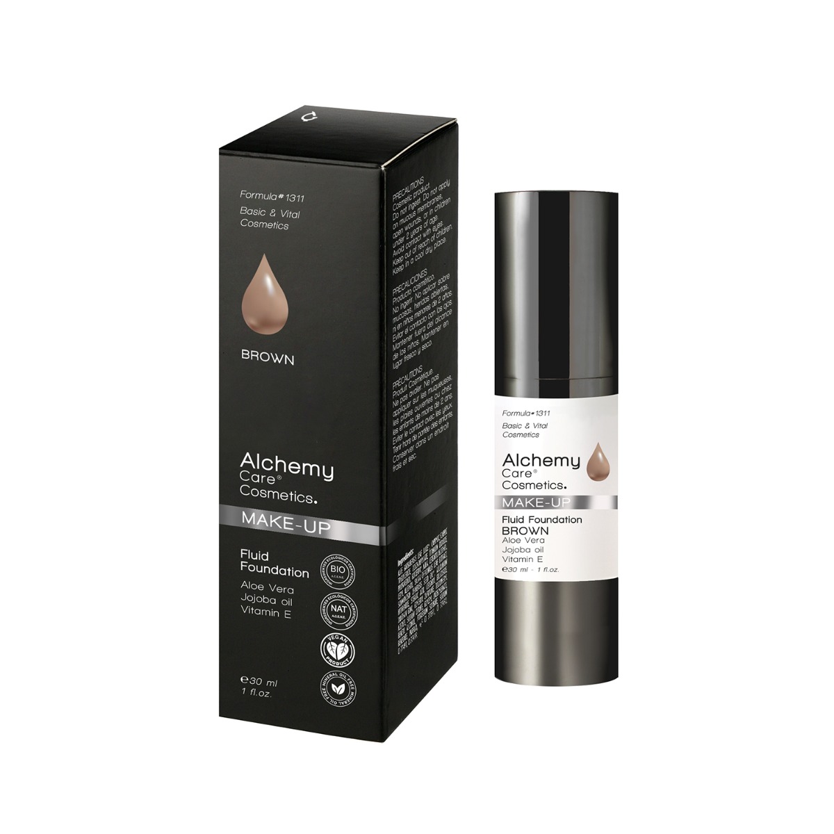 Fond de ten fluid Brown, 30ml, Alchemy