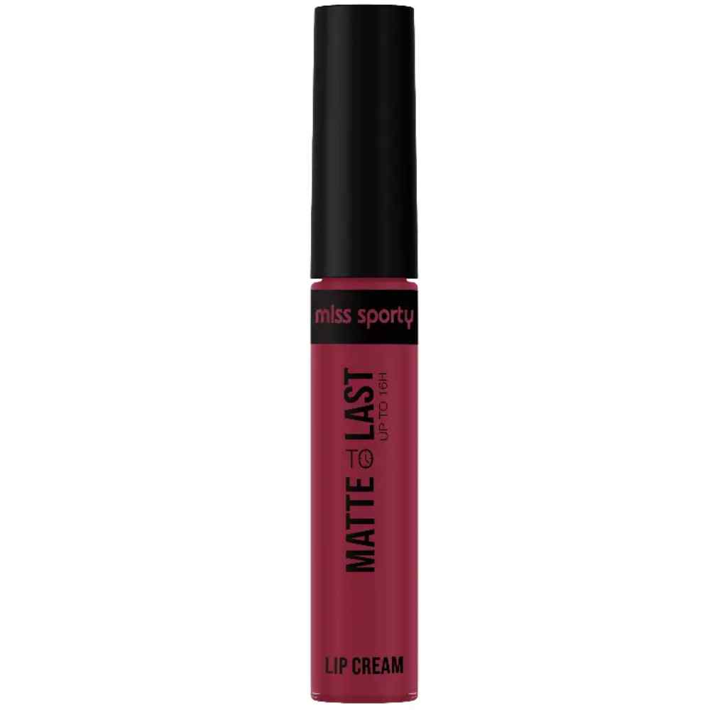 Ruj lichid Matte to Last 16H 610 Burgundy, 7ml, Miss Sporty