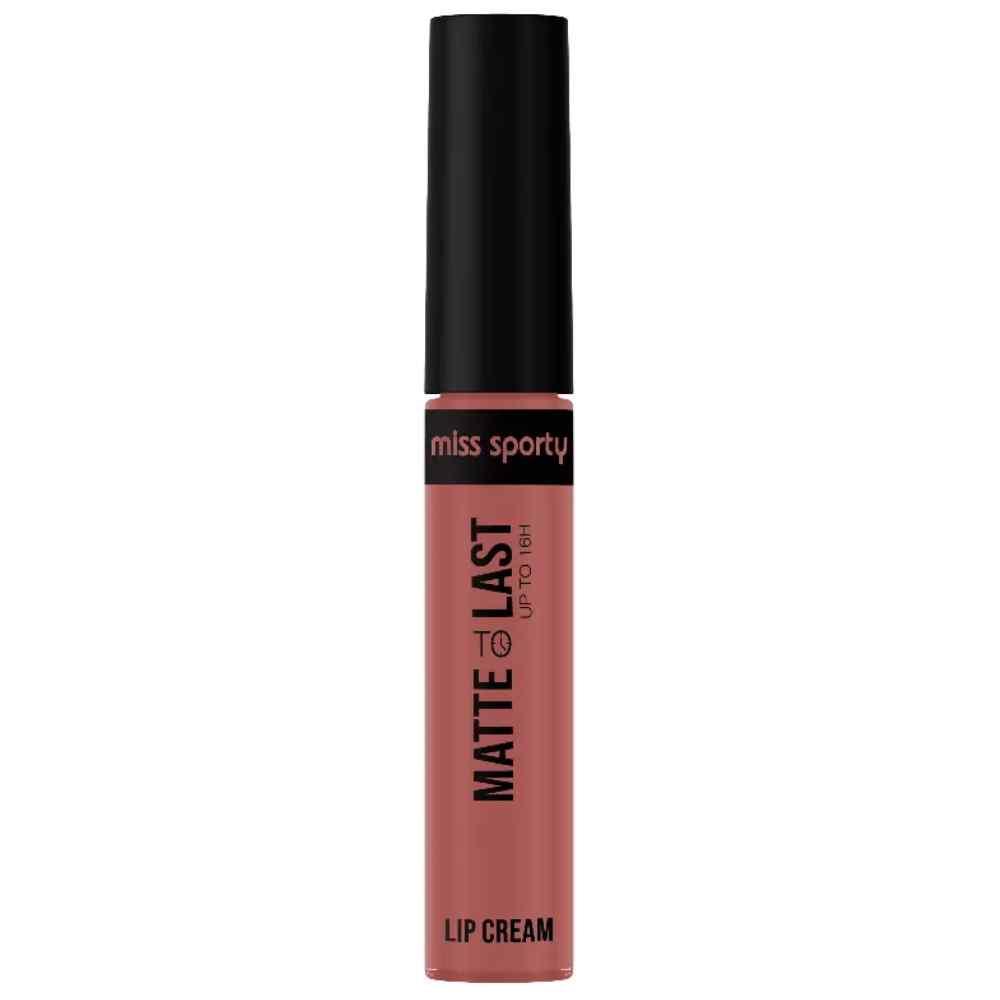 Ruj lichid Matte to Last 16H 800 Peachy, 7ml, Miss Sporty