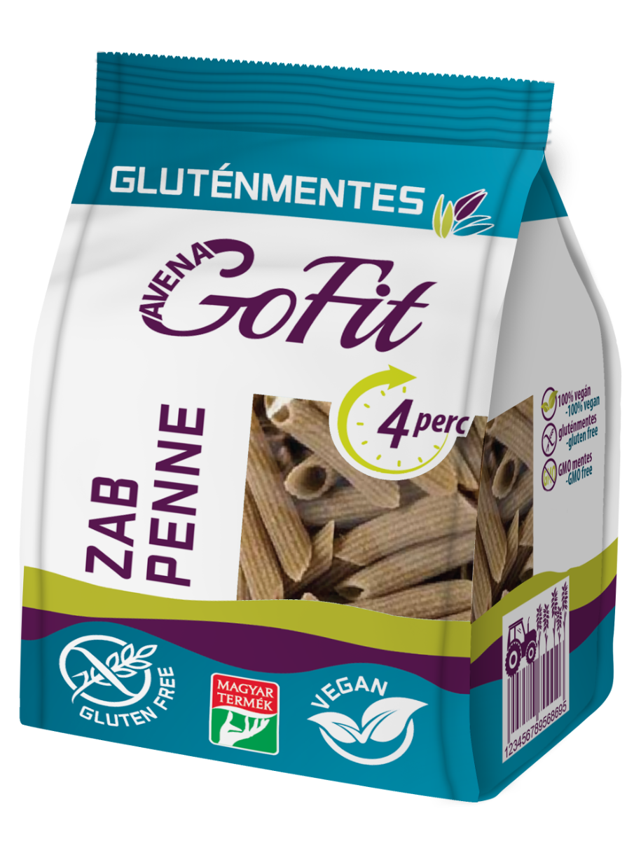 Paste penne fara gluten din ovaz, 200g, Avena GoFit