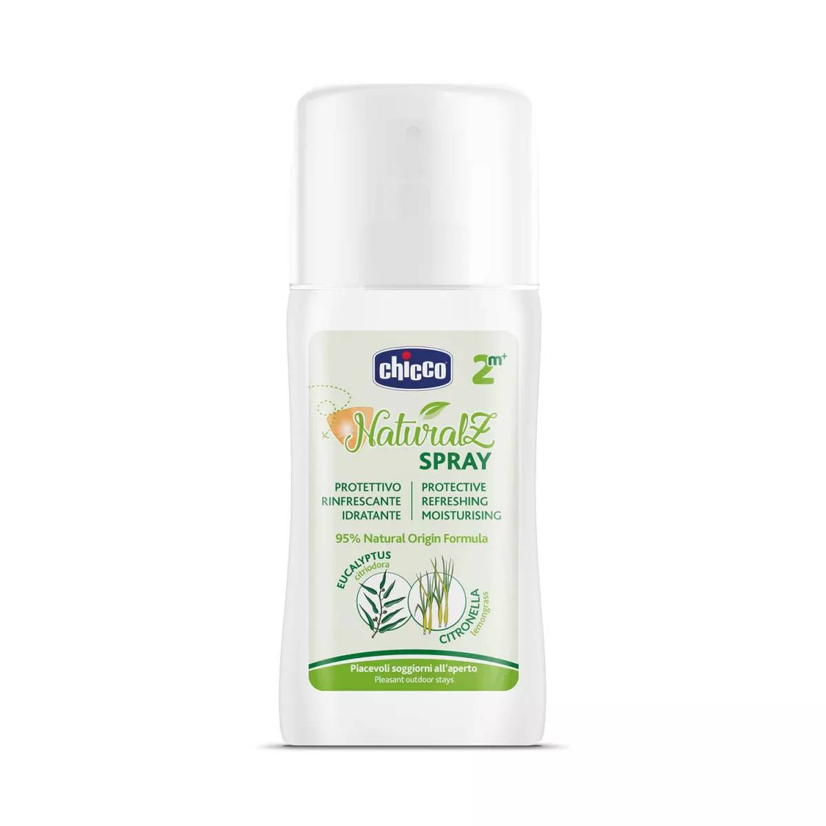 Spray pentru  protectie cu extract de eucalipt si citronella NaturalZ 2 luni+, 100ml, Chicco