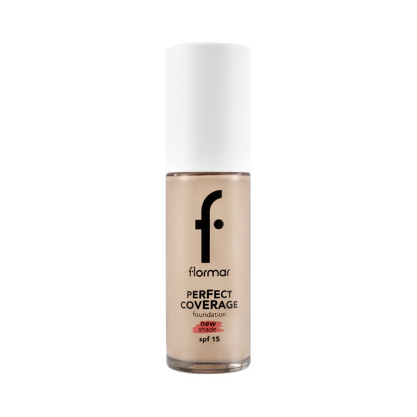 Fond de ten Perfect Coverage 130 Light Beige, 30ml, Flormar