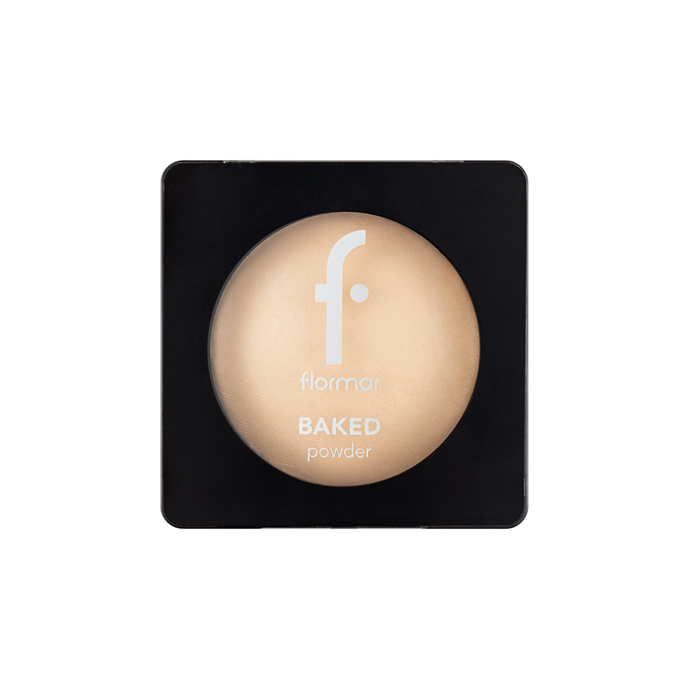 Pudra de fata Baked Powder 32 Warm Sand, 9g, Flormar