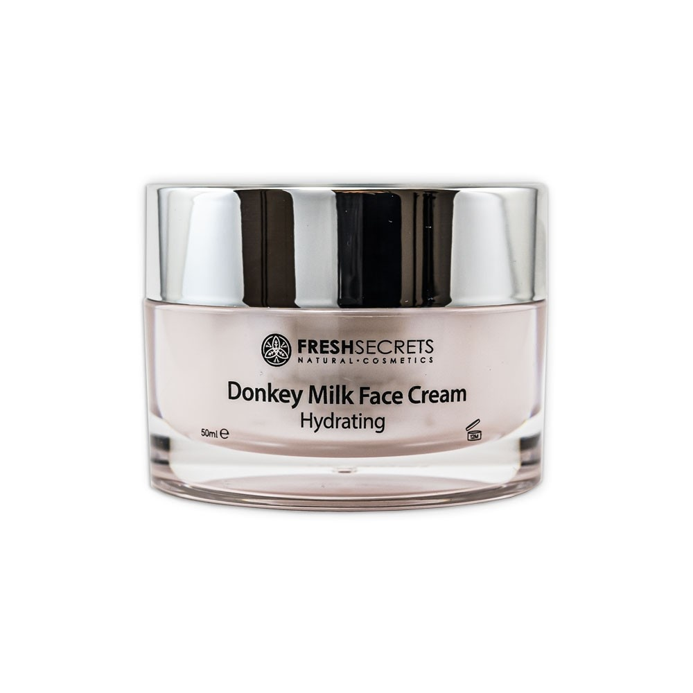 Crema de fata hidratanta cu lapte de magarita, 50ml, Fresh Secrets