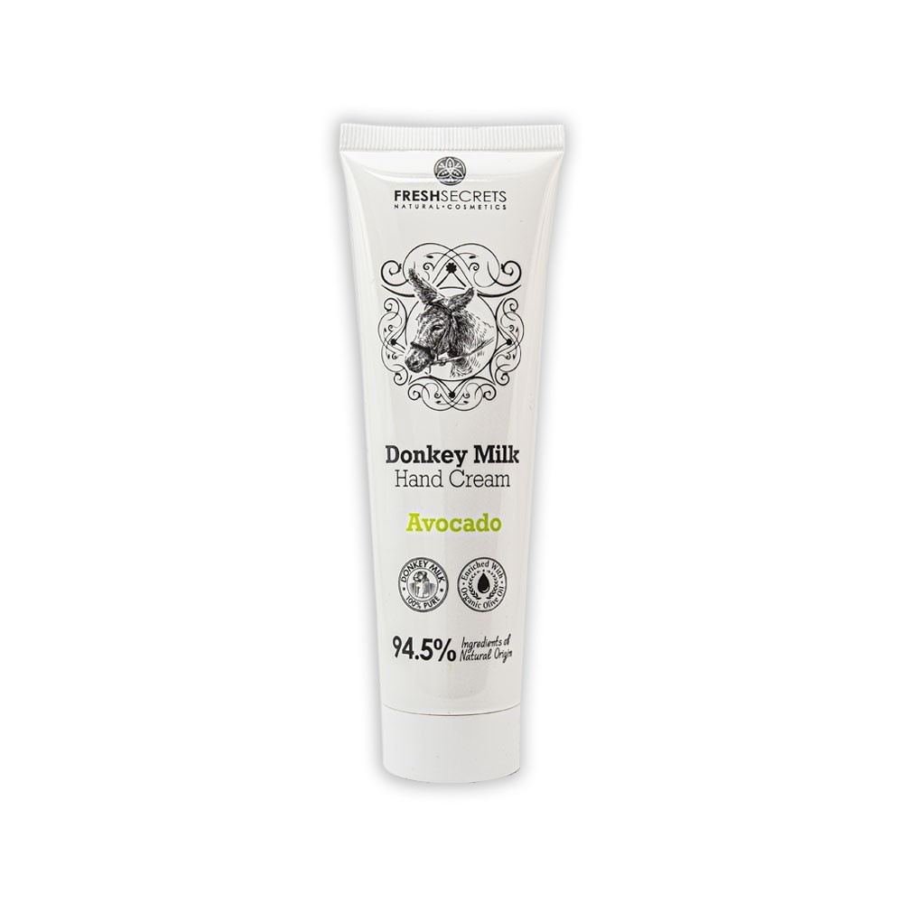 Crema de maini cu lapte de magarita si ulei de avocado, 100ml, Fresh Secrets