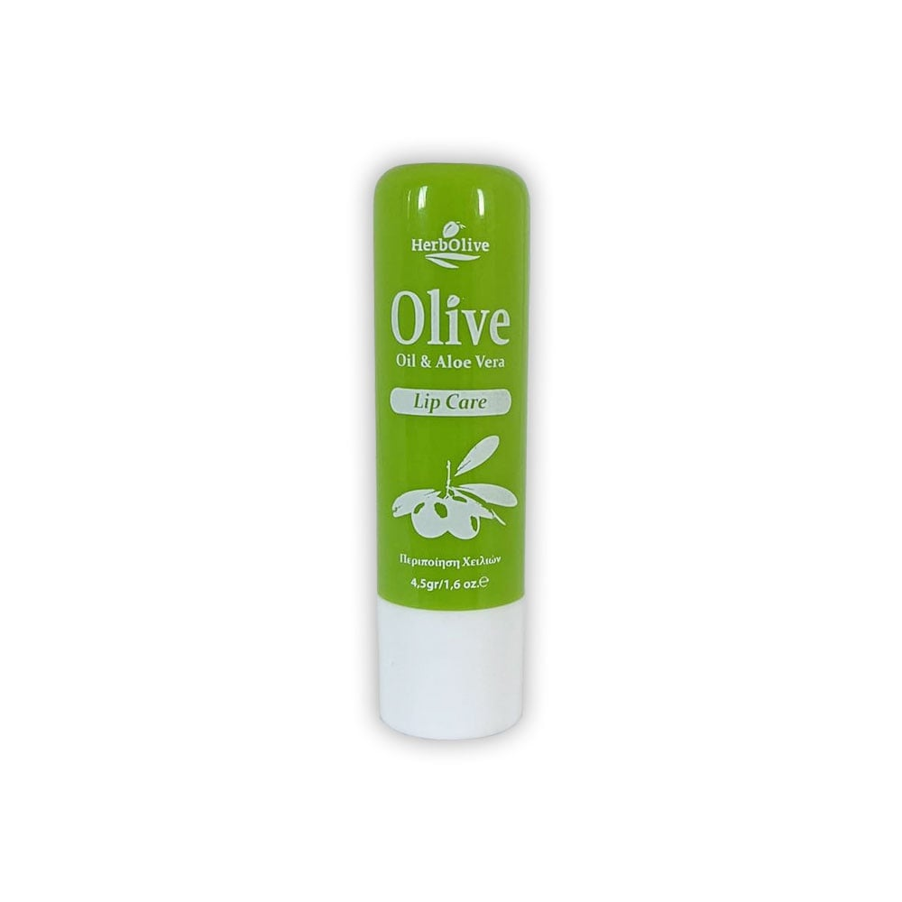 Balsam de buze cu ulei de masline si aloe vera, 4.5g, Herbolive