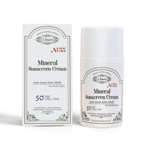 Crema minerala cu protectie solara SPF 50, 50ml, Rosece