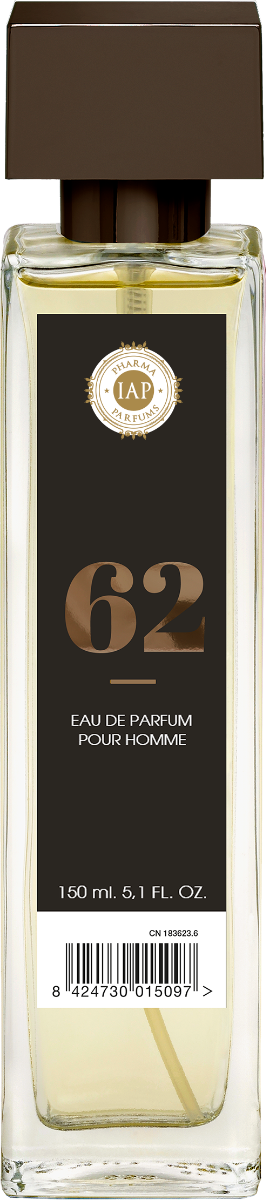 Apa de parfum pentru barbati Nr. 62, 150ml, IAP Pharma