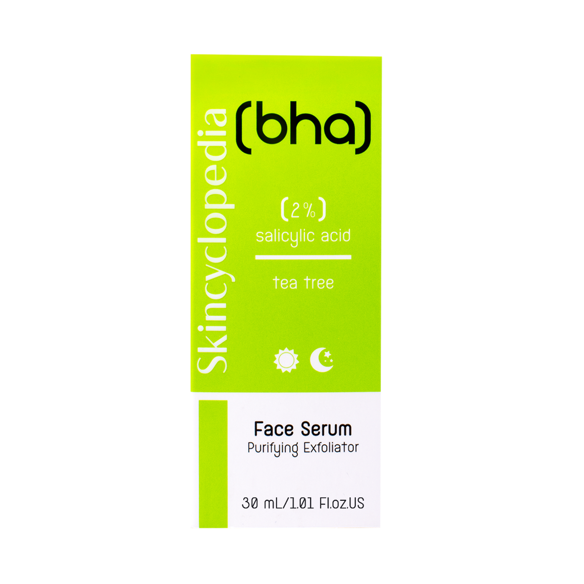 Ser facial cu 2% acid salicilic + ulei arbore de ceai, 30ml, Skincyclopedia