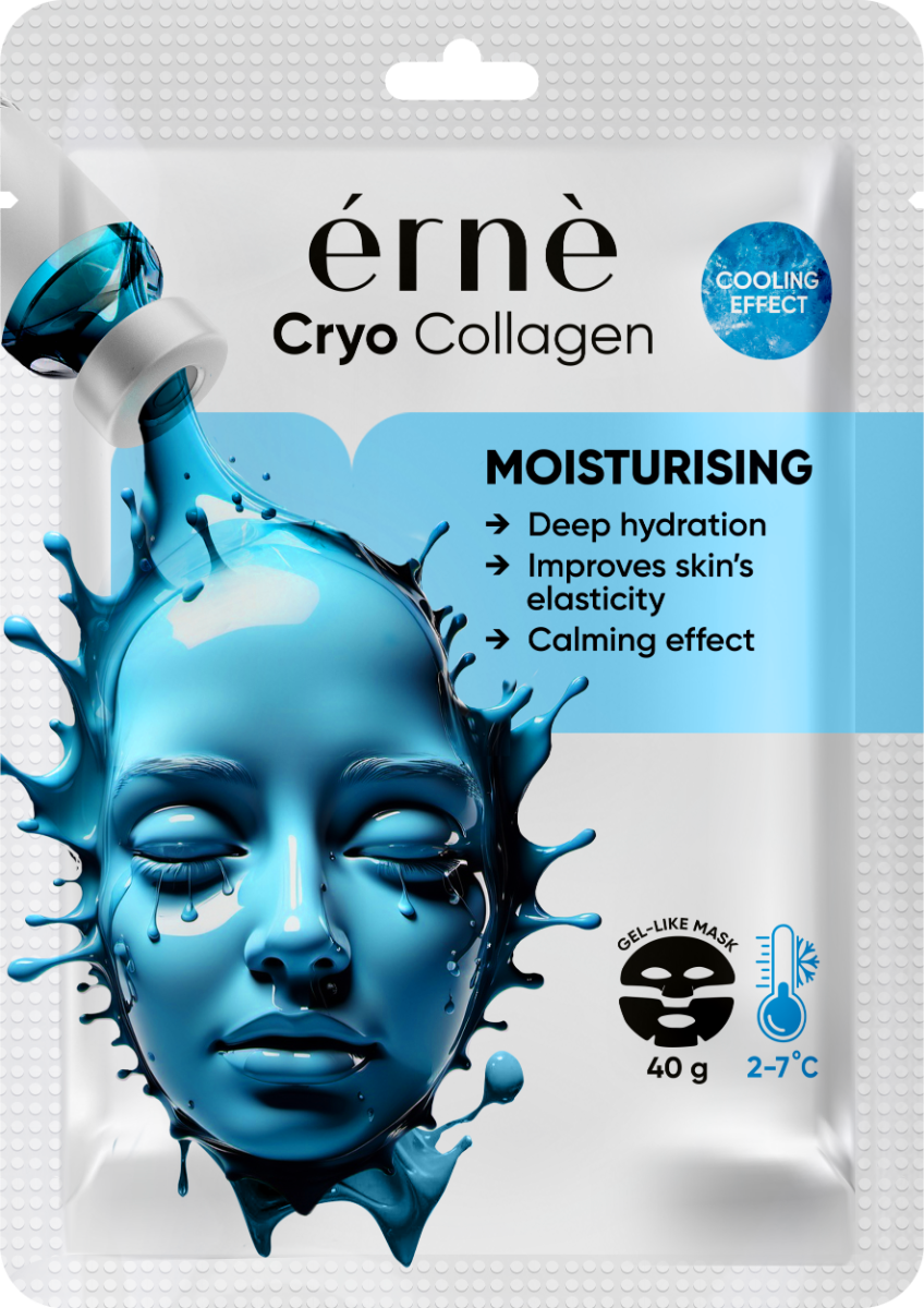 Masca hidratanta de fata cu Colagen Cryo, 50g, Erne