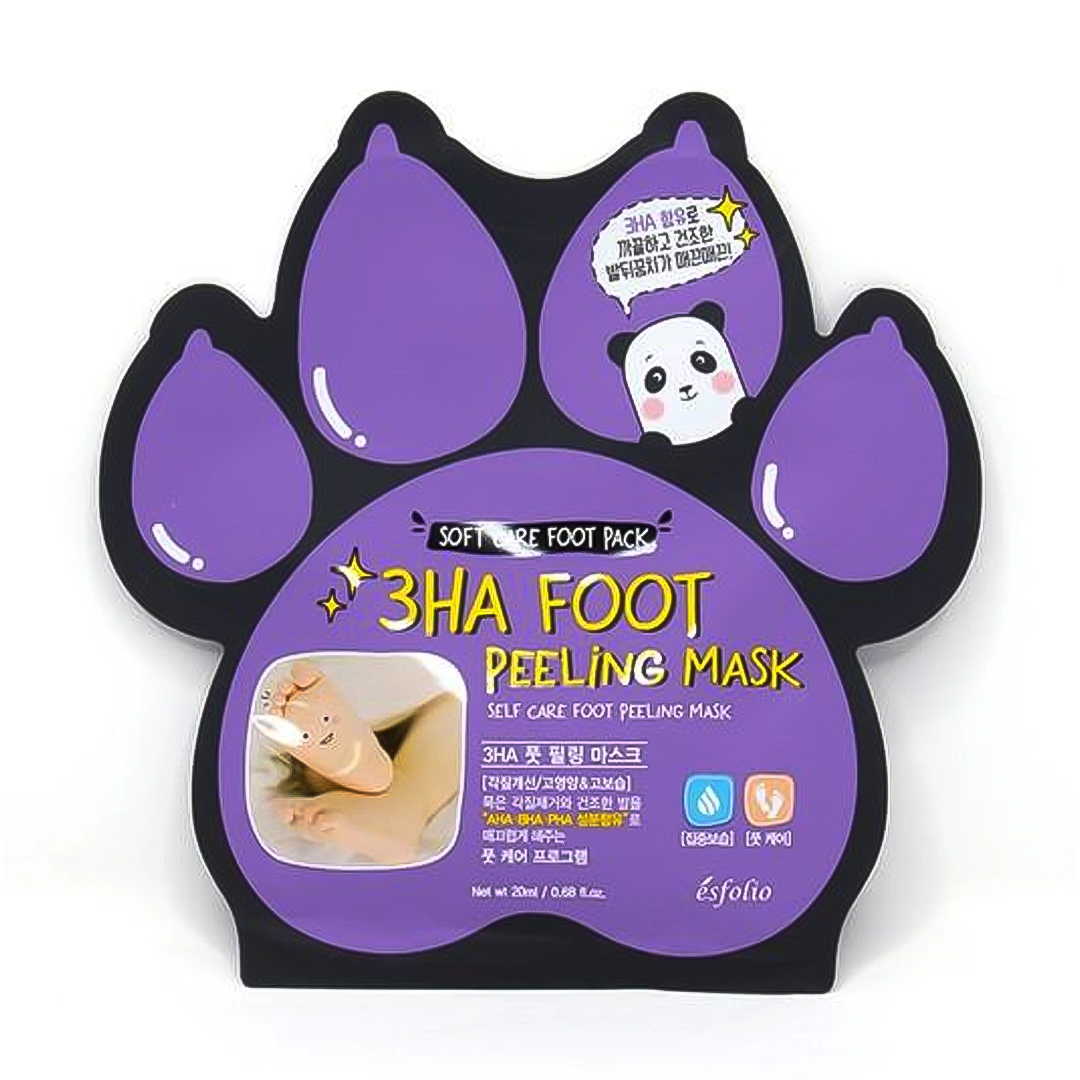 Masca exfolianta pentru picioare 3HA, 40ml, Esfolio