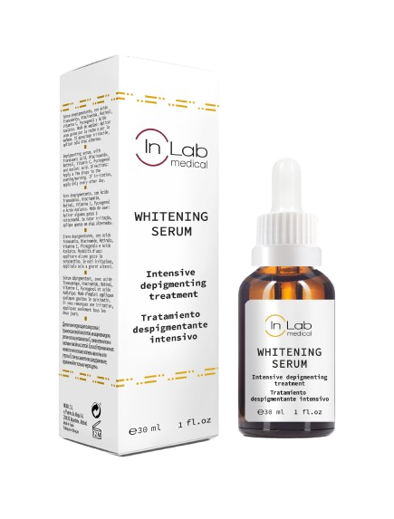 Ser pentru fata concentrat depigmentant Intensiv Whitening, 30ml, InLab Medical