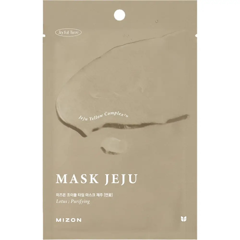 Masca de fata cu extract de lotus Joyful Time, 23g, Mizon