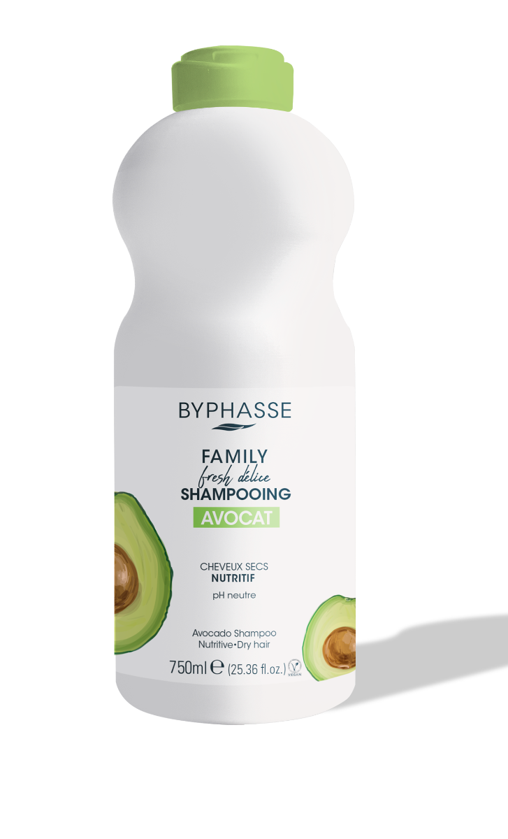 Sampon pentru par uscat Family Fresh, 750ml, Byphasse