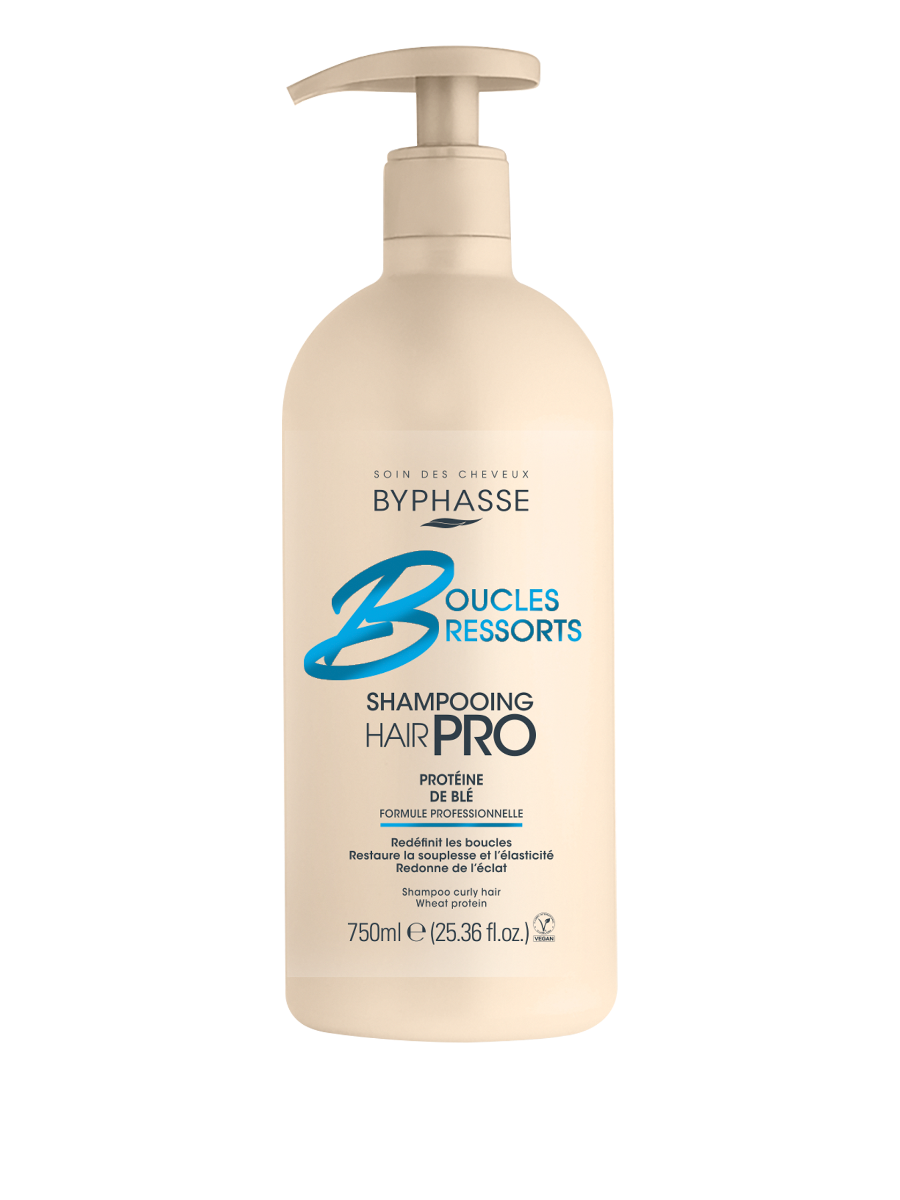Sampon pentru par cret HairPro, 750ml, Byphasse