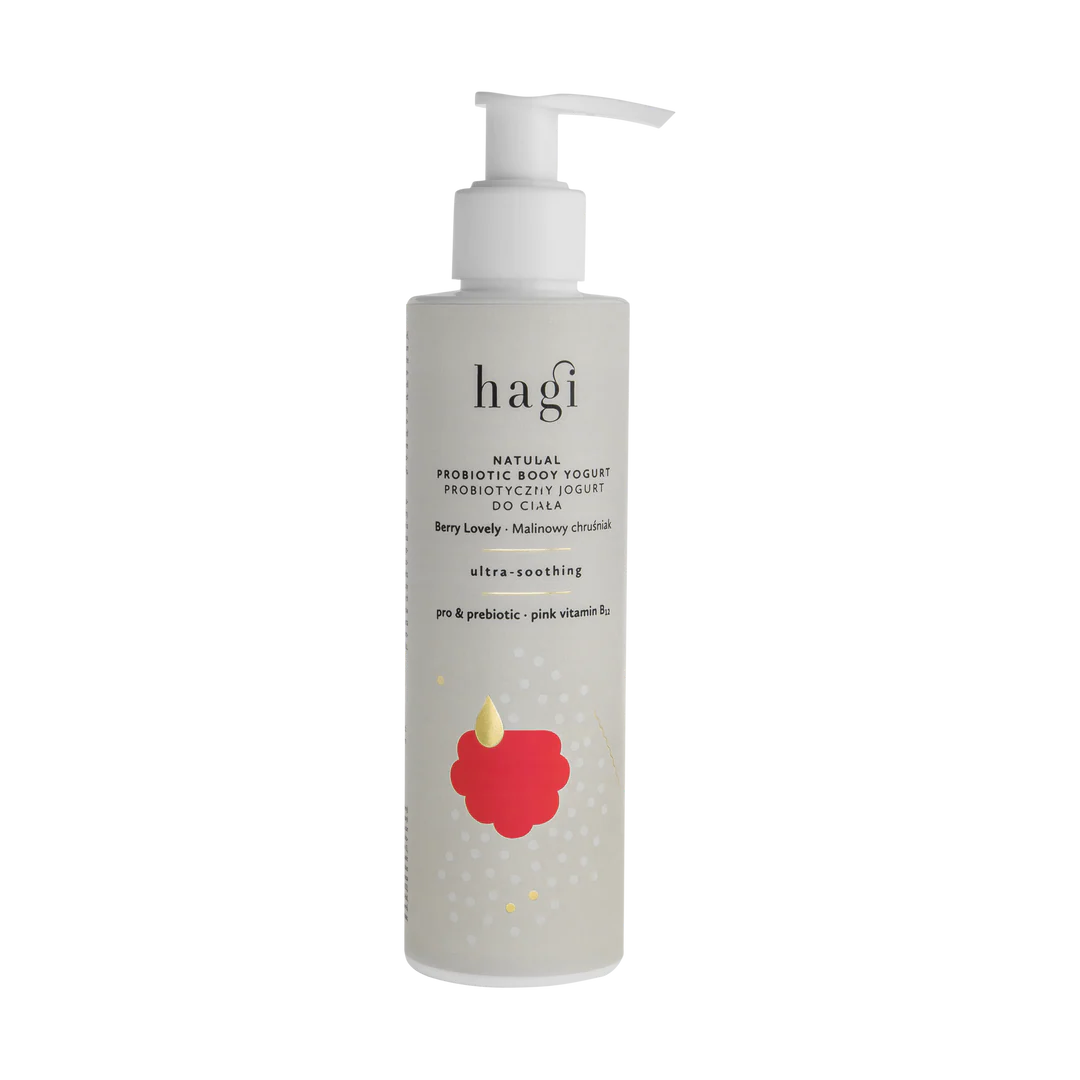 Iaurt de corp ultra-calmant cu probiotice Berry Lovely, 200ml, Hagi