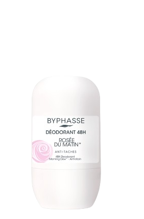 Deodorant roll-on 48h Rosee Du Matin, 50ml, Byphasse