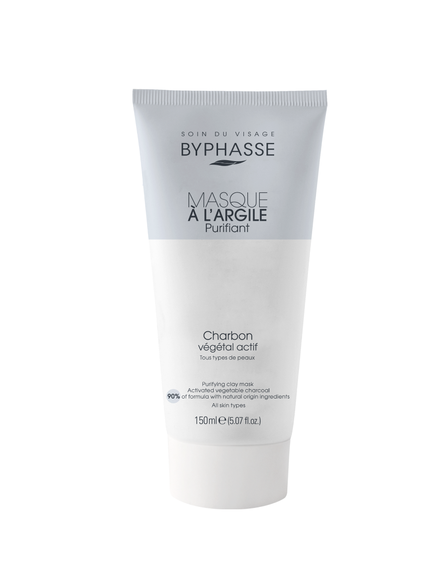 Masca purificatoare pentru toate tipurile de ten cu argila, 150ml, Byphasse
