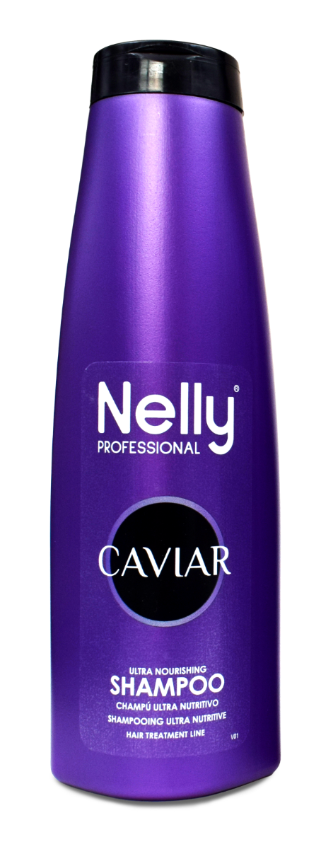 Sampon reparator cu extract din caviar, 400ml, Nelly Professional
