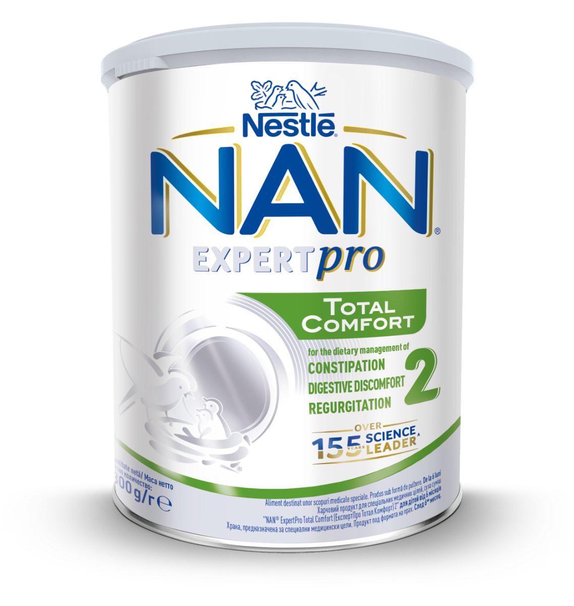 Aliment destinat unor scopuri medicale speciale de la nastere NAN Comfort 2, 800g, Nestle