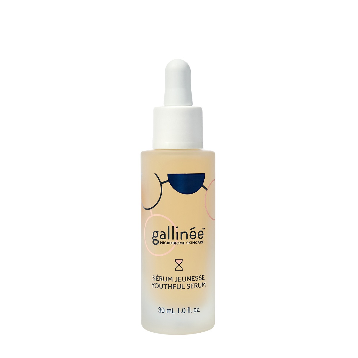 Ser facial anti-imbatranire pentru ten matur si sensibil, 30ml, Gallinee