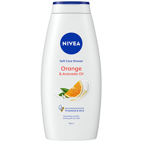 Gel de dus Care & Orange, 750ml, Nivea