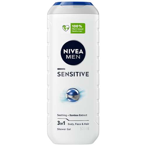 Gel de dus Men Sensitive, 500ml, Nivea