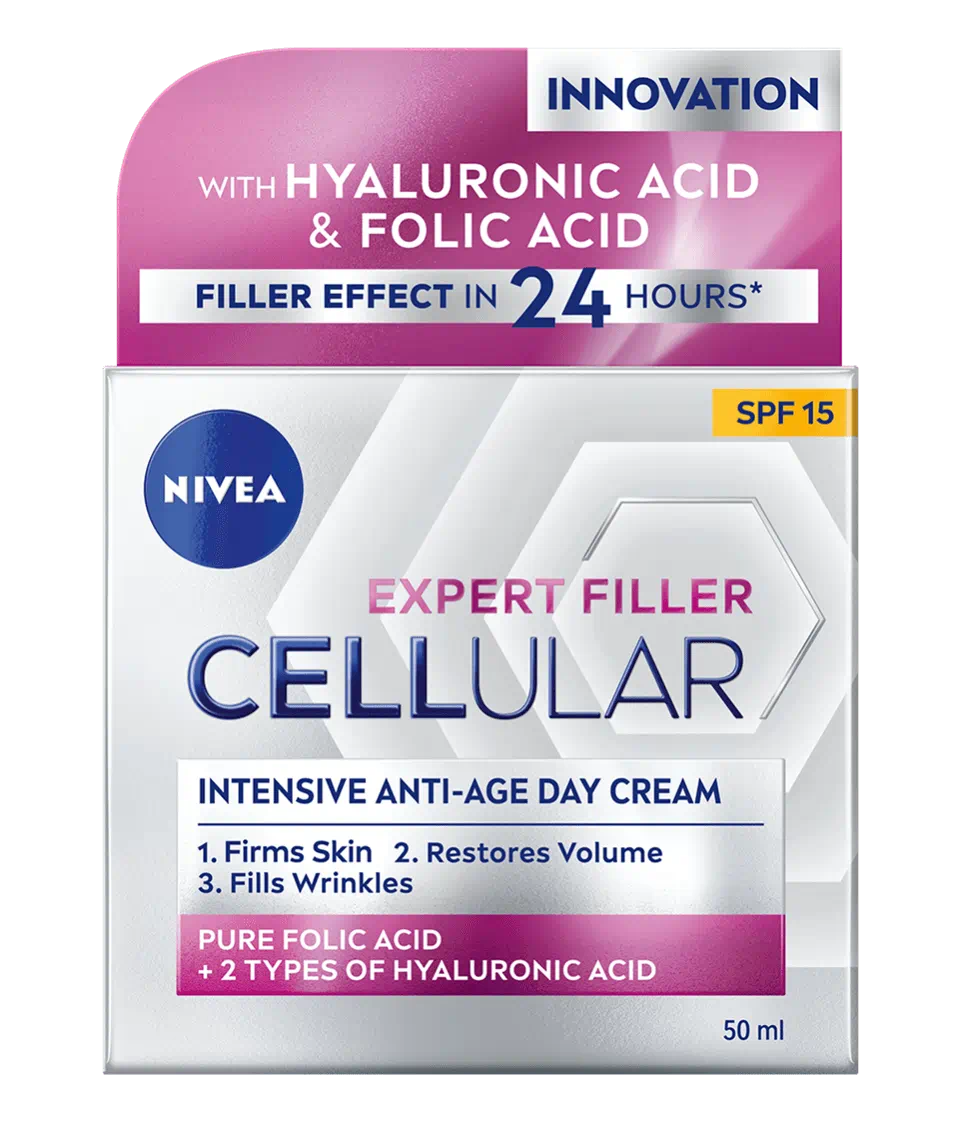 Crema de zi Hyaluron Filler Firming FPS15 Cellular Care, 50ml, Nivea