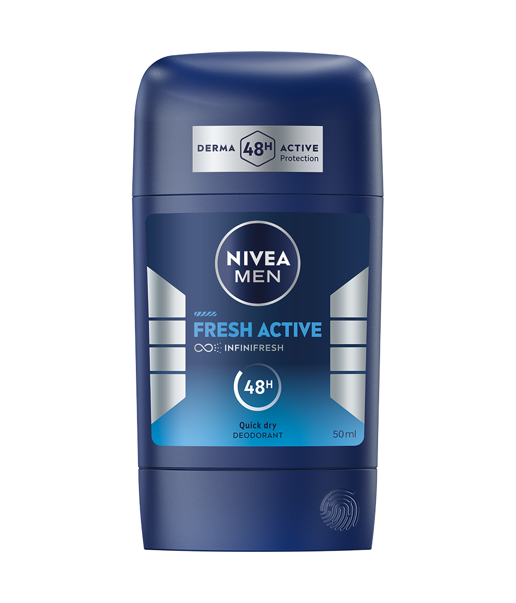 Deodorant stick pentru barbati Fresh Active, 50ml, Nivea