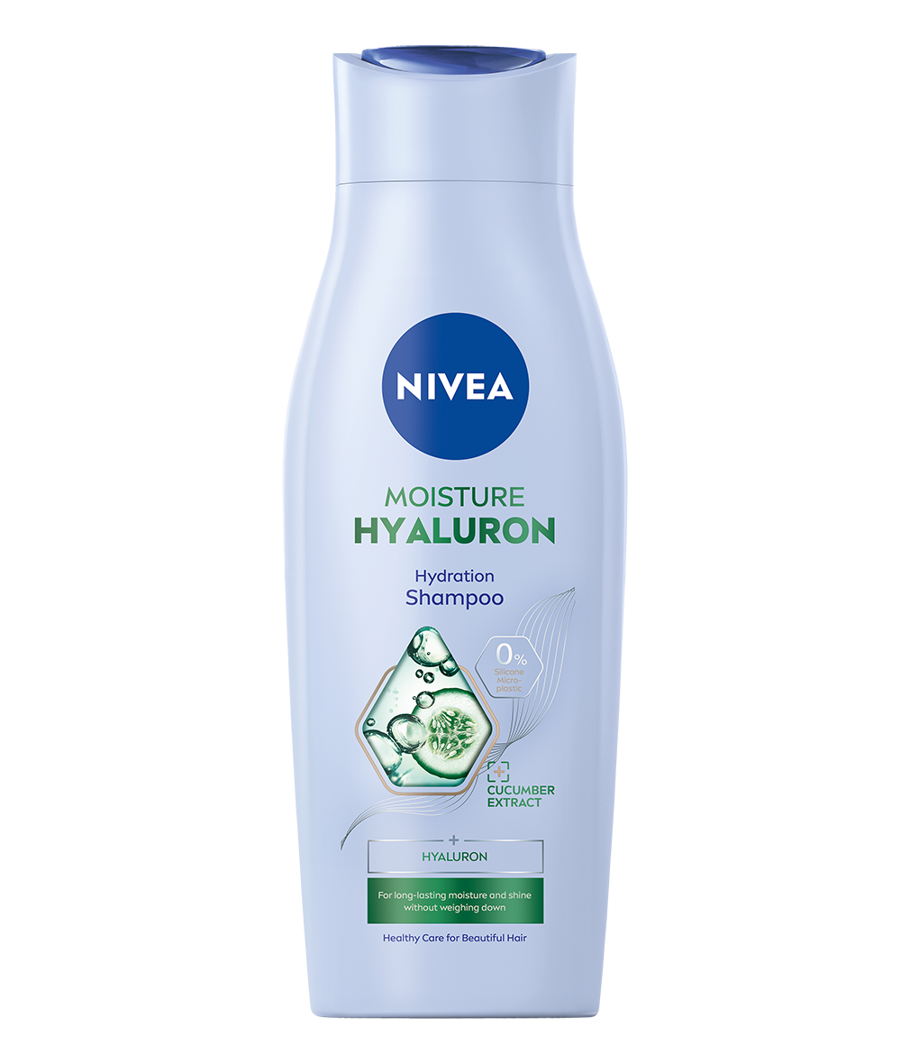 Sampon hidratant pentru femei Moisture Hyaluron, 400ml, Nivea