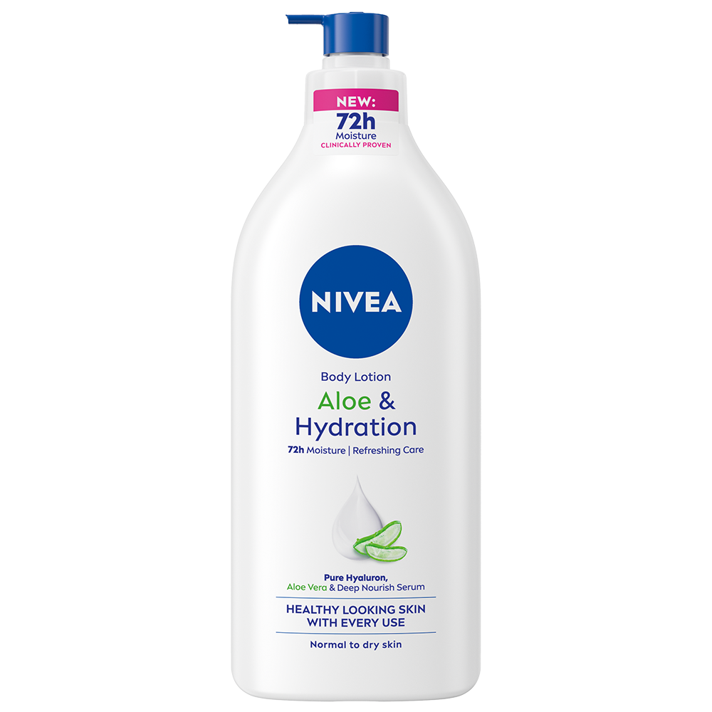 Lotiune de corp hidratanta cu aloe vera, 625ml, Nivea