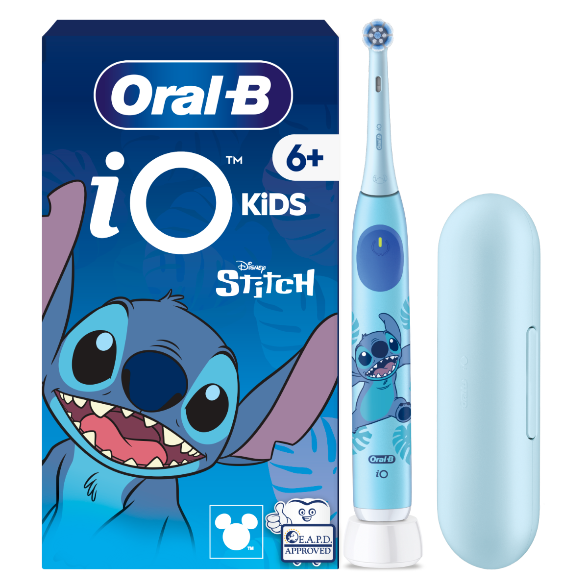 Periuta de dinti electrica pentru copii Stitch iO, 1 buacta, Oral-B